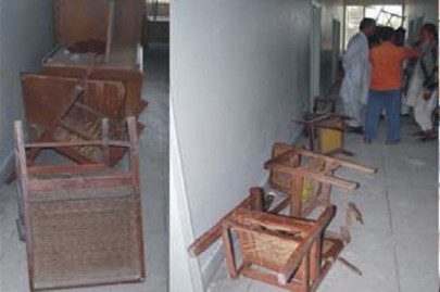 intimidation pml n workers attack mepco office beat sdo