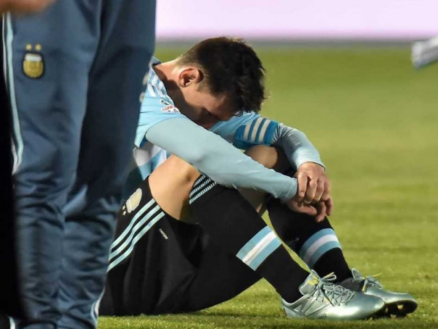 messi has now lost one world cup and two copa america finals photo afp messi has now lost one world cup and two copa america finals photo afp