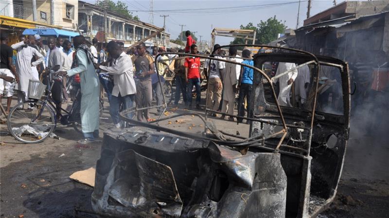 damaturu northern nigeria had been the site of attak by boko haram in past photo afp