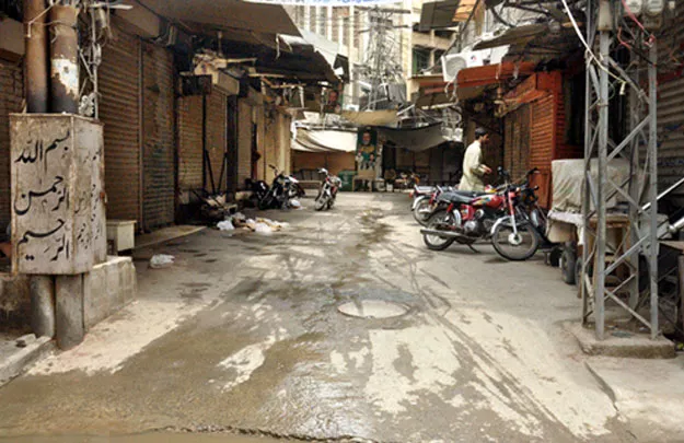 most markets in faisalabad the country s third largest city remained closed photo asadullah most markets in faisalabad the country s third largest city remained closed photo asadullah