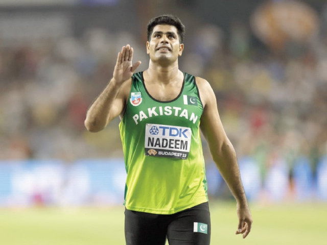 arshad nadeem is set to make history at diamond legaue photo file arshad nadeem is set to make history at diamond legaue photo file