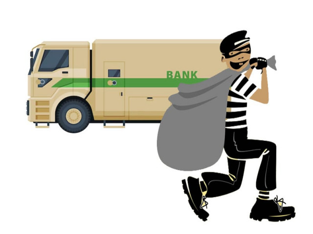 bank van robbers eliminated in dera bank van robbers eliminated in dera