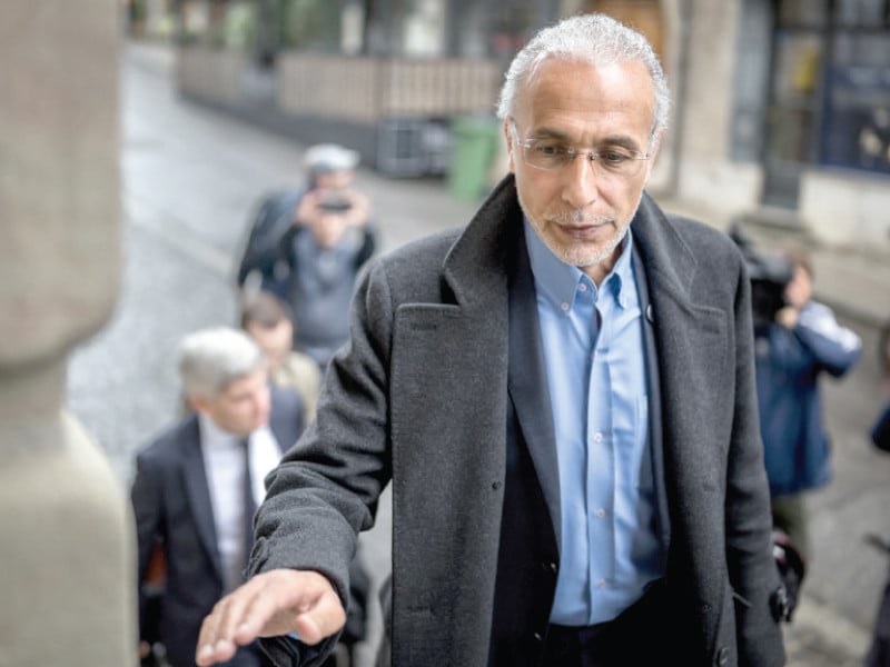 swiss leading islamic scholar tariq ramadan photo afp