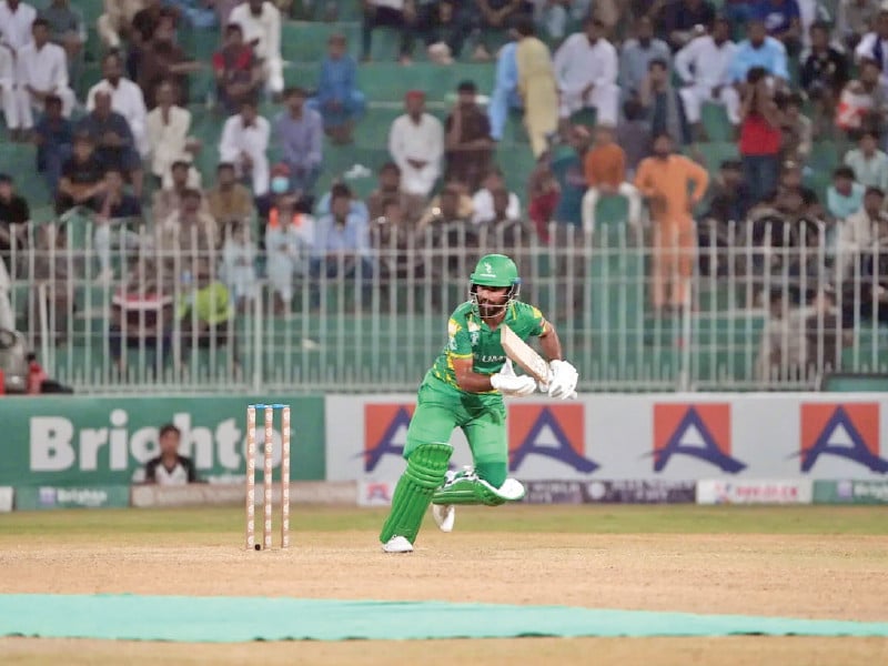 fakhar zaman gave markhors a great start in a big chase photo pcb