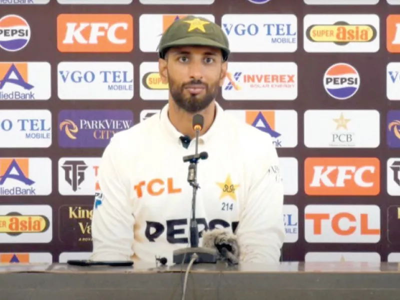 pakistan captain shan masood expressed optimism for pakistan s future photo pcb pakistan captain shan masood expressed optimism for pakistan s future photo pcb