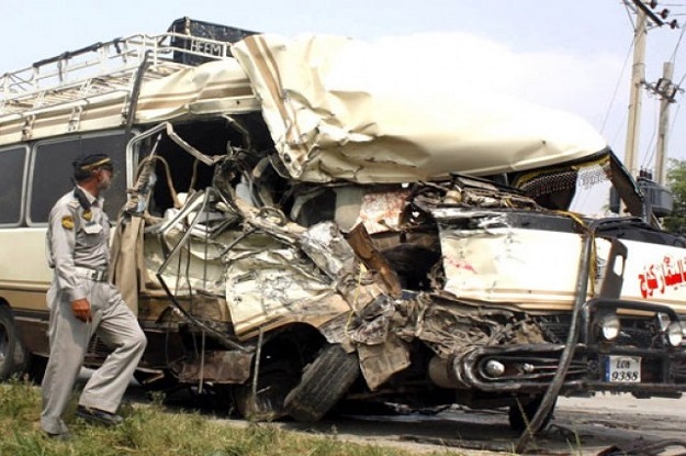 the accident took place due to over speeding and negligence of the coaster driver photo inp