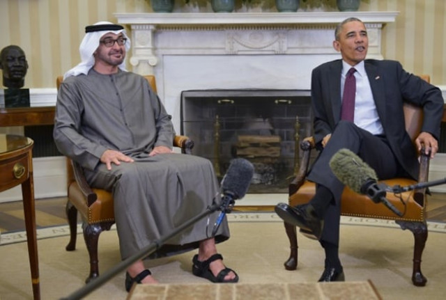 us president barack obama and crown prince of abu dhabi sheikh mohammed bin zayed al nahyan photo afp us president barack obama and crown prince of abu dhabi sheikh mohammed bin zayed al nahyan photo afp