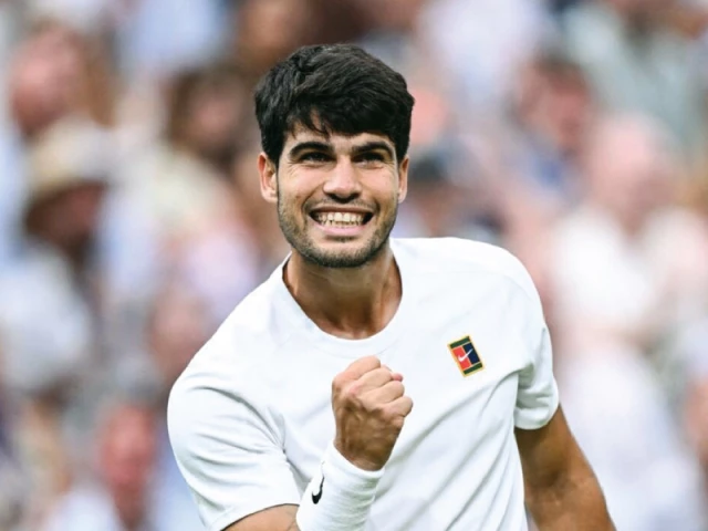 spain s carlos alcaraz is chasing a third straight wimbledon title photo afp spain s carlos alcaraz is chasing a third straight wimbledon title photo afp