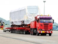 hijacked trailer carrying rs80m cloth recovered in sukkur