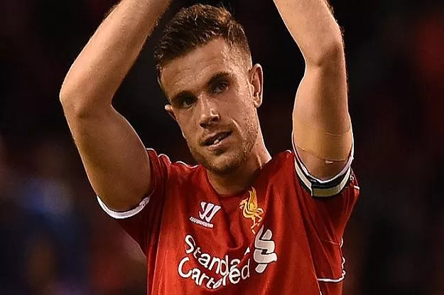 liverpool 039 s english midfielder jordan henderson applauds supporters photo afp liverpool 039 s english midfielder jordan henderson applauds supporters photo afp
