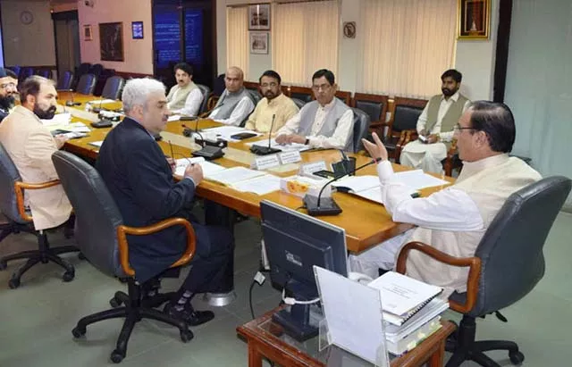 nab chairman qamar zaman chaudhry presiding a meeting on friday to review the progress on the training plan for the newly inducted ios photo pid nab chairman qamar zaman chaudhry presiding a meeting on friday to review the progress on the training plan for the newly inducted ios photo pid
