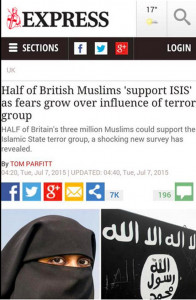 british newspaper apologises for incorrect story on british muslims support for islamic state