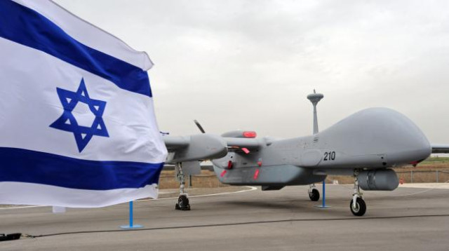 representational image of israel s heron tp drone photo upi representational image of israel s heron tp drone photo upi