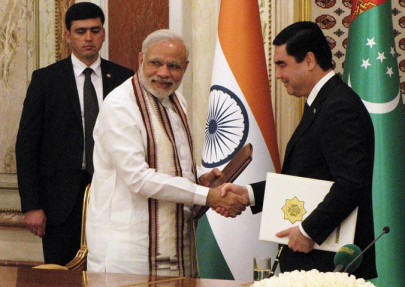 india turkmenistan back stronger energy ties