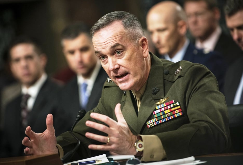 quot it is in our interests to have an enduring partnership with pakistan as our mission in afghanistan transitions there remains a need for our mutually beneficial relationship quot gen joseph f dunford jr photo afp