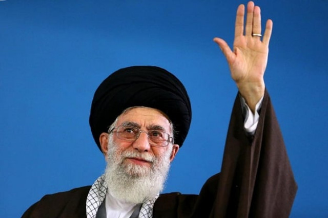 a picture released on may 6 2015 by the official website of the centre for preserving and publishing the works of iran 039 s supreme leader ayatollah ali khamenei shows him waving to the crowd on may 6 2015 in tehran photo afp a picture released on may 6 2015 by the official website of the centre for preserving and publishing the works of iran 039 s supreme leader ayatollah ali khamenei shows him waving to the crowd on may 6 2015 in tehran photo afp