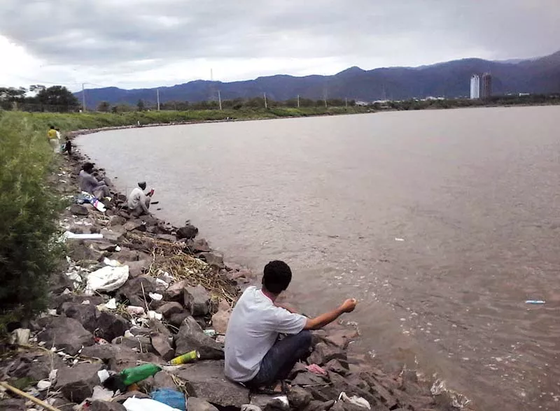anglers have returned to the lake after the ict fisheries department recently lifted ban on fishing in the water reservoir photo online anglers have returned to the lake after the ict fisheries department recently lifted ban on fishing in the water reservoir photo online