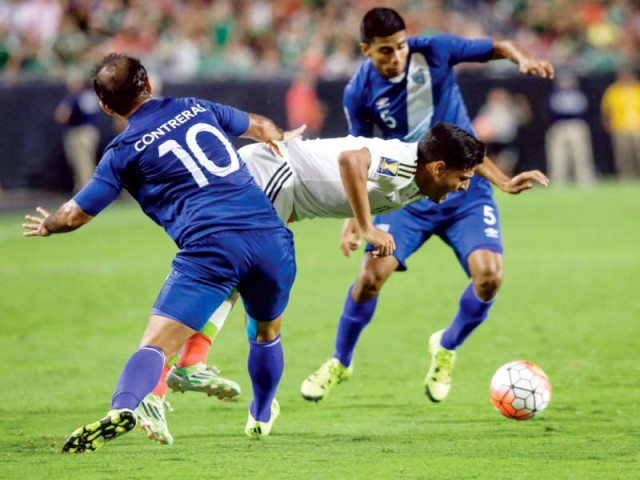 mexico dominated guatemala but could not find a way through as their keeper was in inspired form photo afp mexico dominated guatemala but could not find a way through as their keeper was in inspired form photo afp