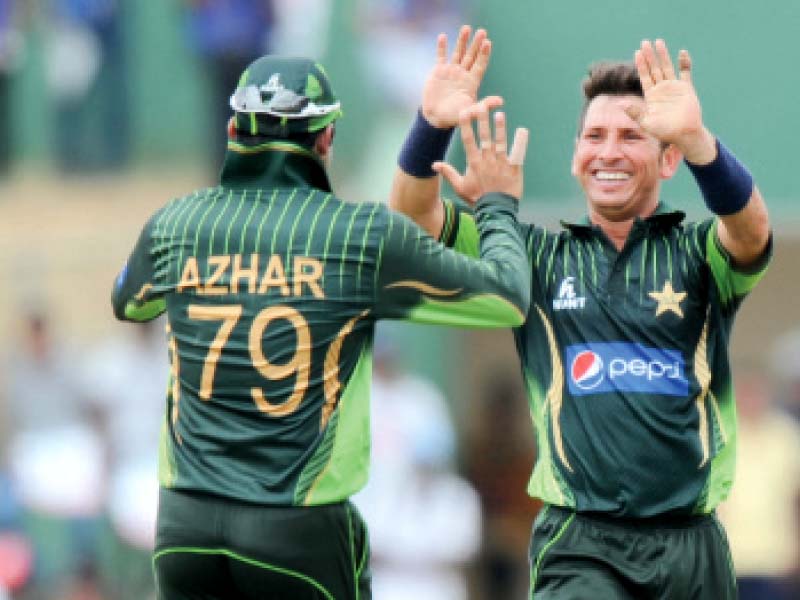 pakistan will look to win the remaining four matches of their series against sri lanka in order to place themselves in a strong position to qualify for the champions trophy photo afp