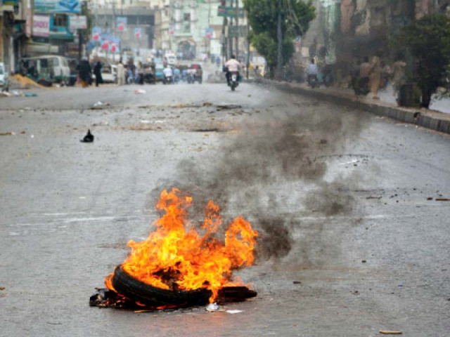 irked by the frequent power cuts citizens in various areas of karachi took to the streets on monday to protest against the k electric demanding it to ensure uninterrupted power supply at least during the month of ramazan photo rashid ajmeri express