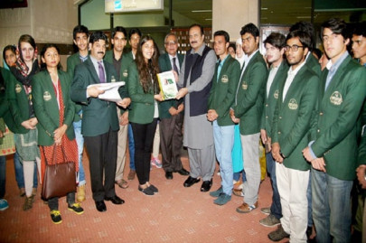 study tour 38 students return from europe study tour 38 students return from europe