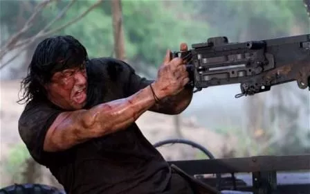 photo screen grab from rambo 4 photo screen grab from rambo 4