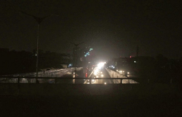 a view of the city after a breakdown in ke power supply system photo express a view of the city after a breakdown in ke power supply system photo express