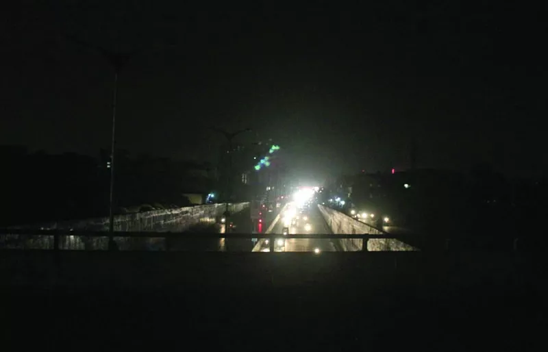 a view of the city after a breakdown in ke power supply system photo express a view of the city after a breakdown in ke power supply system photo express