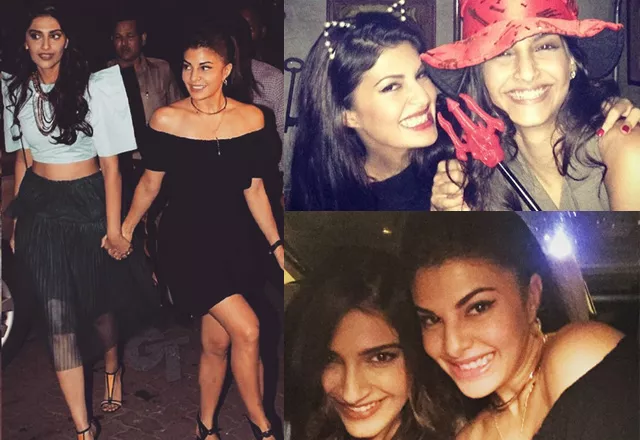 if sonam has swine flu or jacqueline is on the verge of wardrobe malfunction both are ever ready to rescue the other photo file if sonam has swine flu or jacqueline is on the verge of wardrobe malfunction both are ever ready to rescue the other photo file