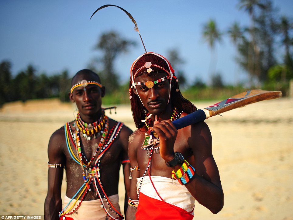 kenyan maasai warriors