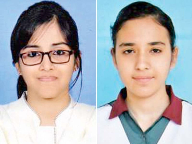 hssc first position holder fatema quaid johar amp ssc first position holder mariam sajjad