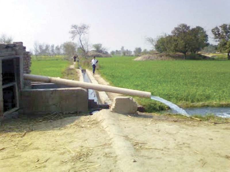 the government plans to arrange total loans of estimated rs30 billion in the next three years considering the cost of solar equipment for each tube well at rs1 1 million photo file