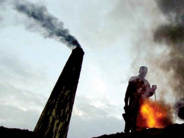 ansari says workers being exploited by brick kiln owners photo file ansari says workers being exploited by brick kiln owners photo file