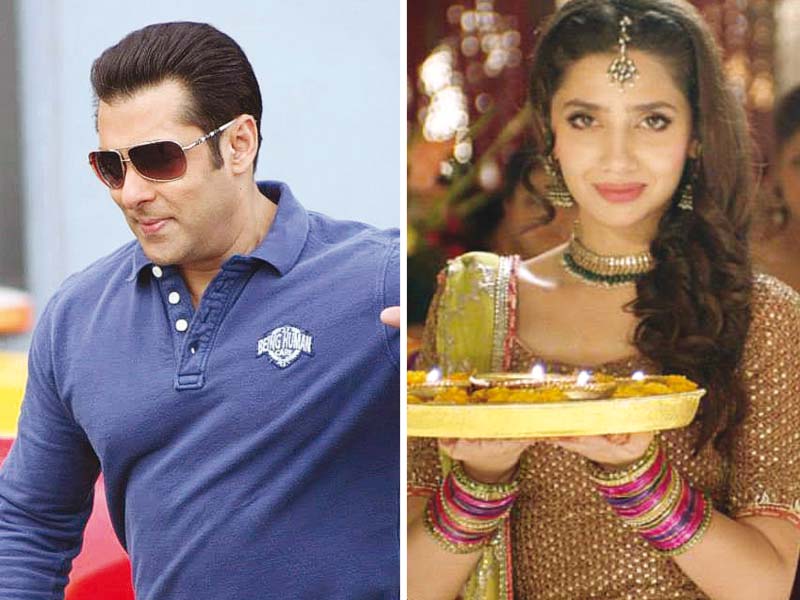 the mahira khan starrer bin roye and salman khan s bajrangi bhaijaan are slated to release on eid photos publicity