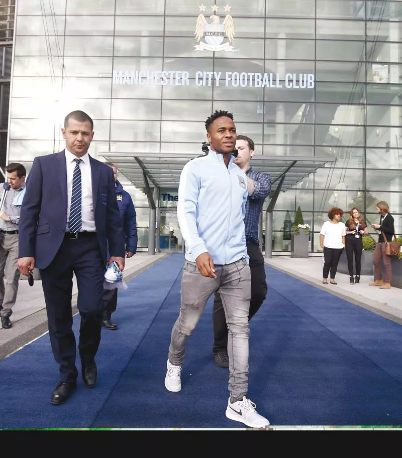 raheem sterling had rejected a 100 000 a week deal to extend his stay at liverpool with the reds finally accepting city s third bid of 49 million photo afp raheem sterling had rejected a 100 000 a week deal to extend his stay at liverpool with the reds finally accepting city s third bid of 49 million photo afp