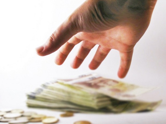 inspector sarfaraz khawaja allegedly took a bribe of rs500 000 from the suspect stock image