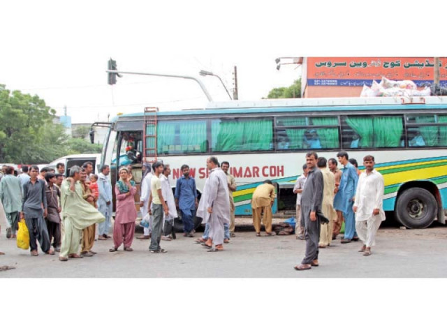 with an increase of passengers travelling between cities bus owners are raising fares to increase their profit photo aysha saleem express with an increase of passengers travelling between cities bus owners are raising fares to increase their profit photo aysha saleem express