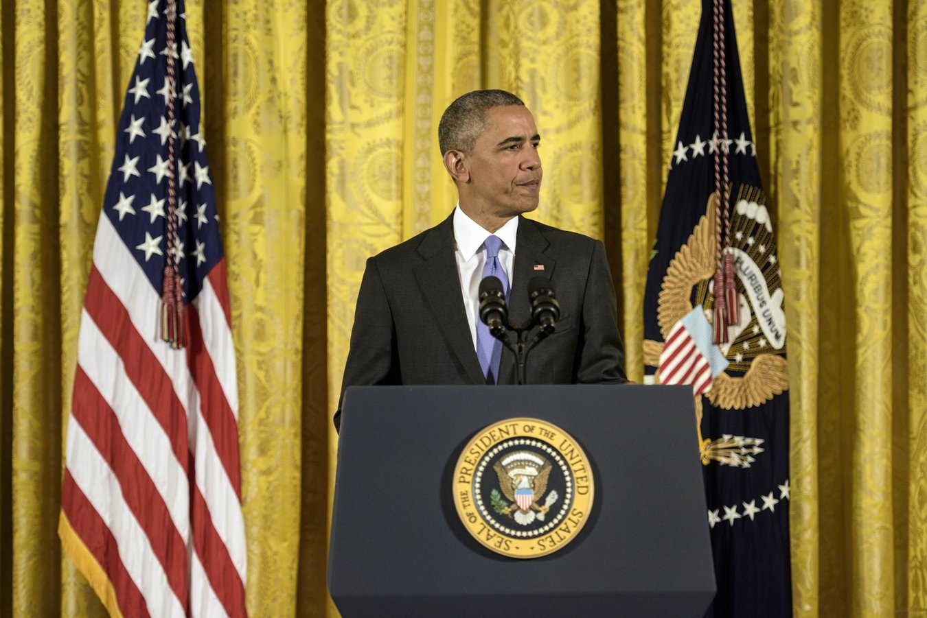 us president barack obama speaks about the iran nuclear deal during a press conference in the east room of the white house july 15 2015 in washington dc photo afp