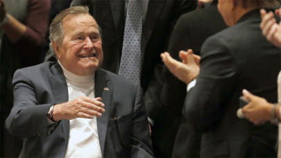 former president george h w bush fractures neck in fall at home former president george h w bush fractures neck in fall at home