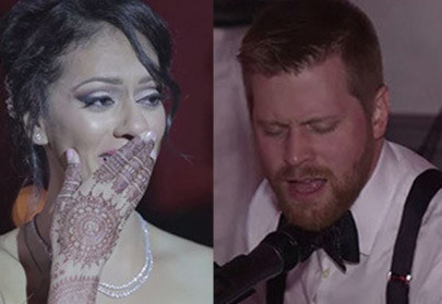 canadian man leaves indian bride teary eyed with tum hi ho rendition