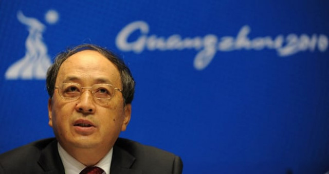 the public face of china 039 s national olympic committee xiao tian has been sacked from his government post after coming under investigation for corruption photo afp