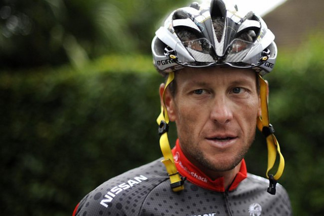 armstrong rides a stage of tour de france for charity photo afp armstrong rides a stage of tour de france for charity photo afp