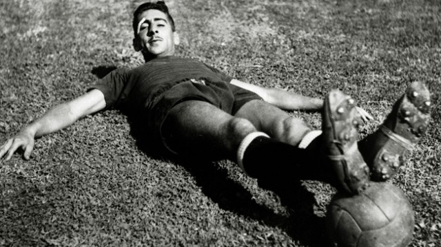 former uruguay striker scored the world cup winning goal against brazil in 1950 photo courtesy fifa former uruguay striker scored the world cup winning goal against brazil in 1950 photo courtesy fifa