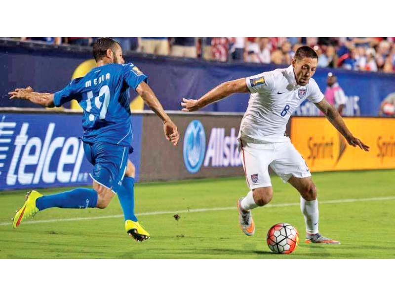 dempsey has been stripped of the captain s armband but still remains us talisman and has been in superb form in front of goal photo afp