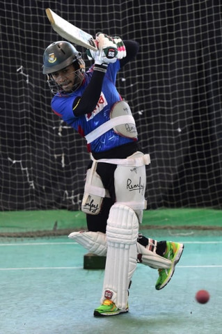 bangladesh captain mushfiqur rahim plays a shot during a practice session at the zahur ahmed chowdhury stadium in chittagong on july 20 2015 photo afp bangladesh captain mushfiqur rahim plays a shot during a practice session at the zahur ahmed chowdhury stadium in chittagong on july 20 2015 photo afp