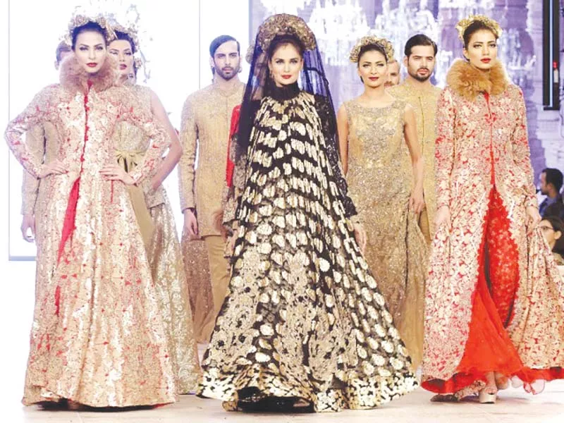 ali xeeshan s baghawat collection at plbw last year photo publicity ali xeeshan s baghawat collection at plbw last year photo publicity