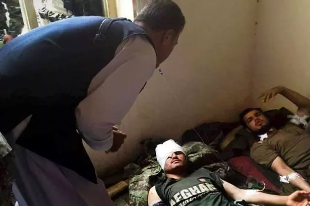 injured afghan national army soldiers receive treatment in the baraki barak district of logar province photo afp injured afghan national army soldiers receive treatment in the baraki barak district of logar province photo afp