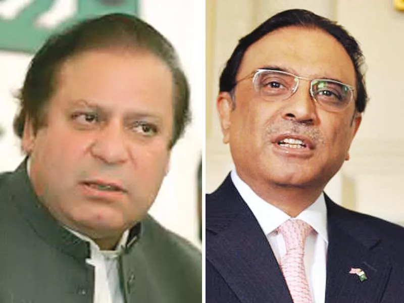 pm nawaz sharif and asif ali zardari photo file pm nawaz sharif and asif ali zardari photo file