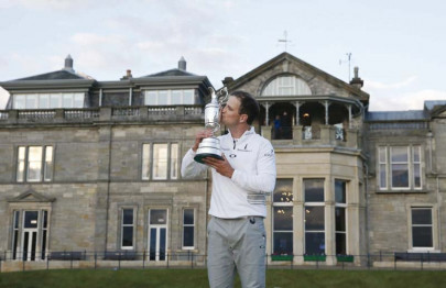 british open a tale of two golf courses for champion johnson