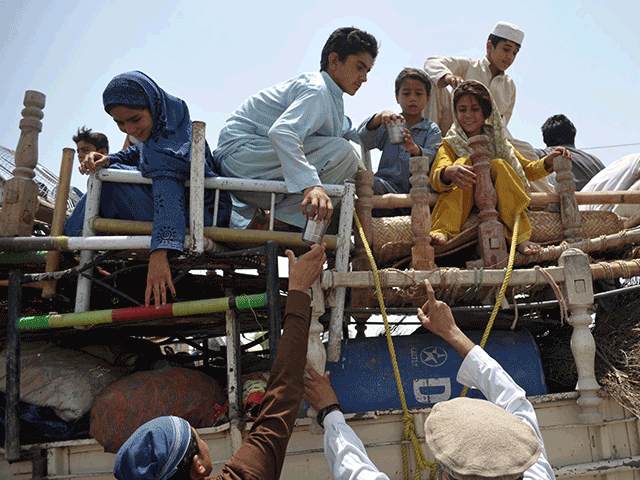food electricity being provided by armed forces photo afp file